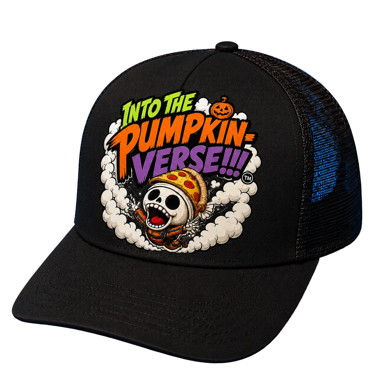 Into The Pumpkin-Verse Flagship Trucker Hat
