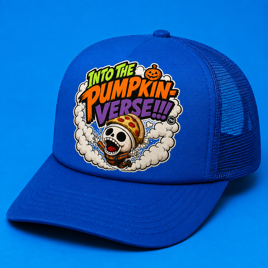 Into The Pumpkin-Verse Flagship Trucker Hat