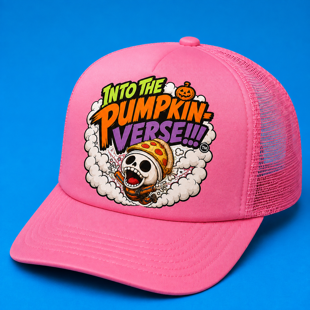 Into The Pumpkin-Verse Flagship Trucker Hat