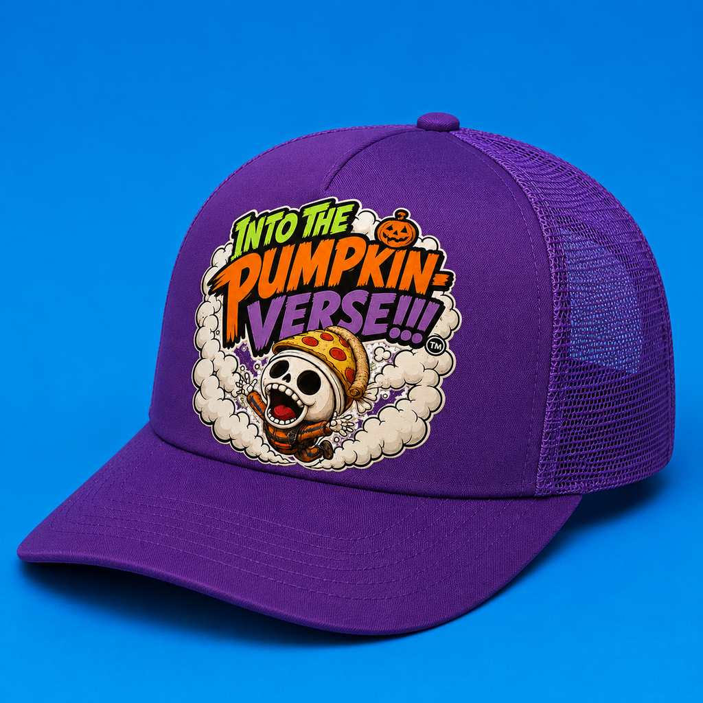 Into The Pumpkin-Verse Flagship Trucker Hat