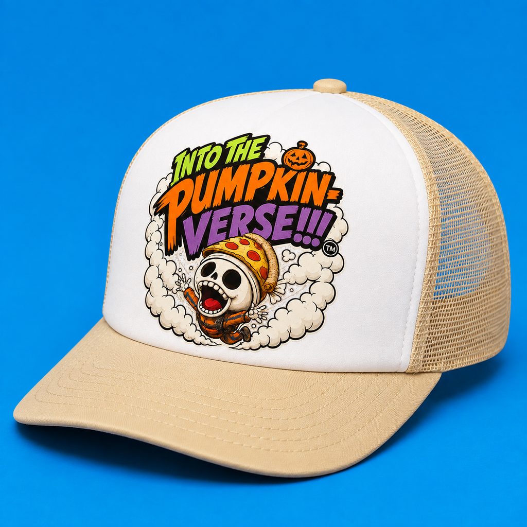 Into The Pumpkin-Verse Flagship Trucker Hat