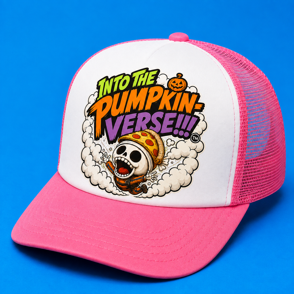 Into The Pumpkin-Verse Flagship Trucker Hat