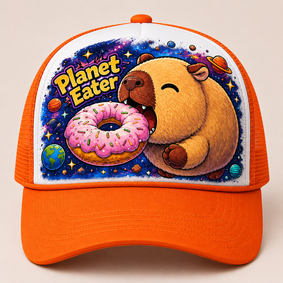 Planet Eater Trucker Hat - Image 7