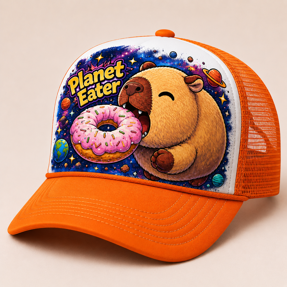 Planet Eater Trucker Hat - Image 8