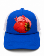 Sleeping Strawb-A-Lotl Trucker Hat