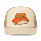 Sushi-bara Trucker Hat - Tan - Front