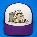 Trash Can Coffee Break Trucker Hat
