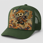 Ukiyo-e Style Skelettoni Trucker Hat