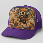 Ukiyo-e Style Skelettoni Trucker Hat